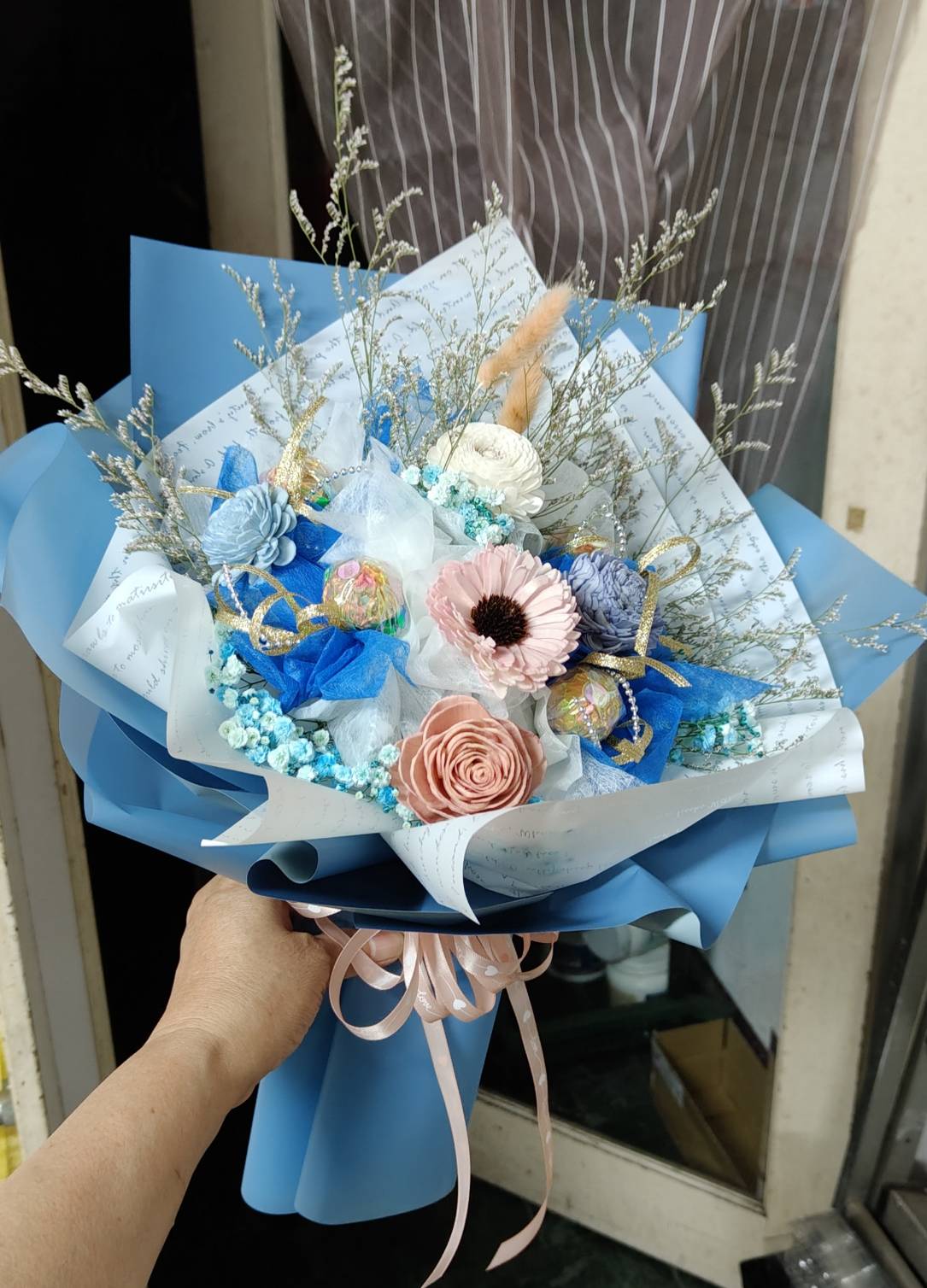 香皂花花束